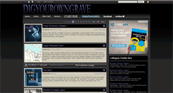 Desktop Screenshot of digyourowngrave.com
